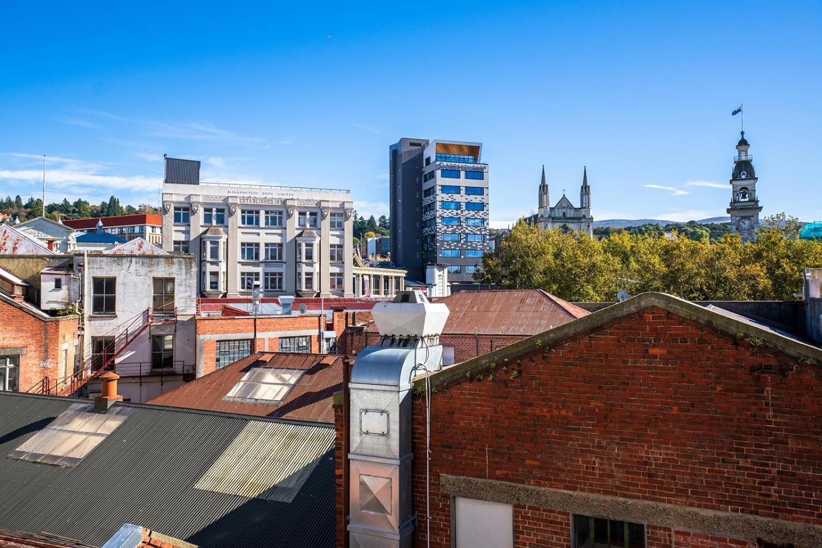Deluxe Inner-City Apartment On Moray Dunedin Exterior foto
