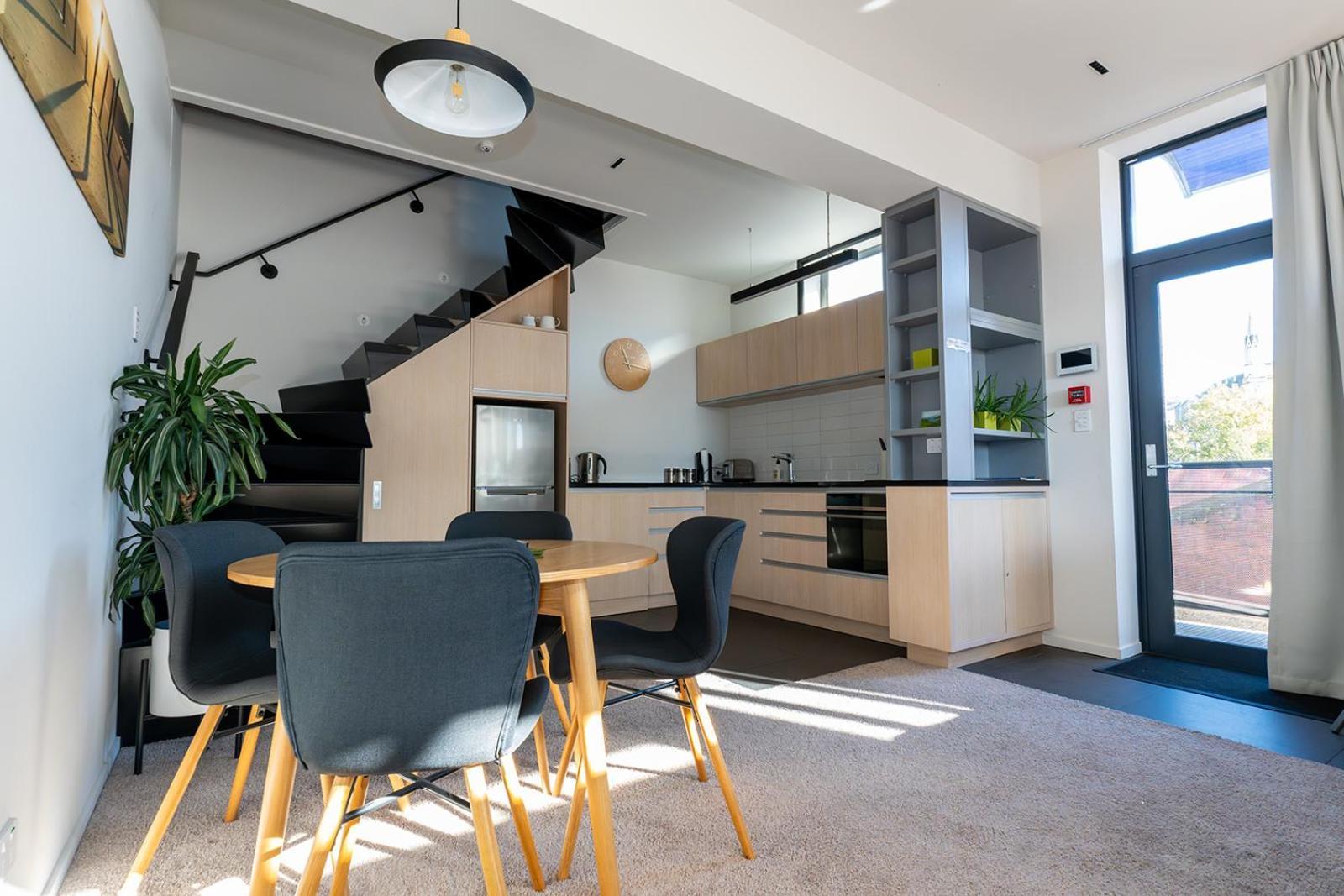 Deluxe Inner-City Apartment On Moray Dunedin Exterior foto
